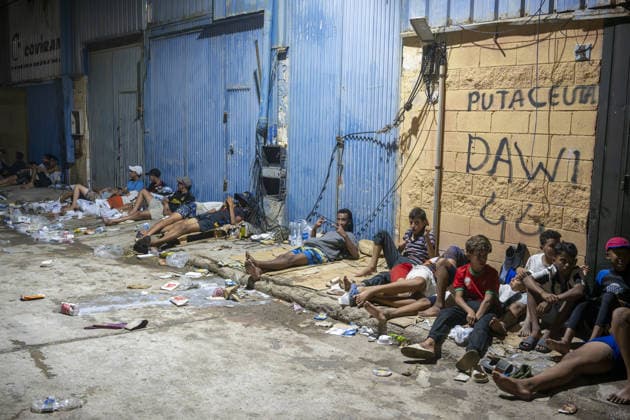 Hundreds of migrants reach Spain s Ceuta after swimming from Morocco CEUTA, SPAIN - JULY 30: Hundreds of migrants have attempted to swim from Morocco to the Spanish city of Ceuta in North Africa, while the number of arrivals exceeded 1,500 in just over a week, according to local news in Cueta, Spain on July 30, 2026. As Moroccan and Algerian migrants attempted to reach Ceuta by swimming, most were reportedly intercepted by Moroccan patrol boats. Spain s Maritime Rescue Service and the Spanish Red Cross rescued 117 people from the water, while the Civil Guard assisted around 200 others with patrol boats. The Spanish Civil Guard also found two bodies which raised the death toll along Ceuta s coastline so far this year to 29. Marcos Moreno A  Copyright: x2026xAnadoluxMarcosxMorenox