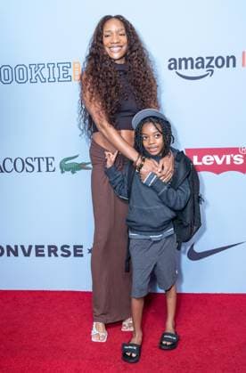 July 30, 2026, Bronx, New York, USA: Elyse Fox and son Basil Fox attend Amazon Back-To-School Kids Fashion Show presented by Rookie Kids at Iron 23 in New York, NY on July 30, 2026. Kids showcased clothes and shoes by Converse, Nike, Levi s, Lacoste and Hurley. Bronx USA  - ZUMAr339 20260730_znp_r339_004 Copyright: xLevxRadinx