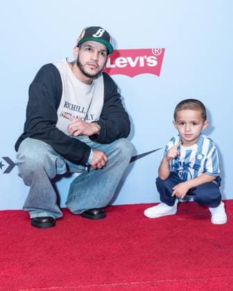 July 30, 2026, Bronx, New York, USA: Edgar Berlanga and son Chosen attend Amazon Back-To-School Kids Fashion Show presented by Rookie Kids at Iron 23 in New York, NY on July 30, 2026. Kids showcased clothes and shoes by Converse, Nike, Levi s, Lacoste and Hurley. Bronx USA  - ZUMAr339 20260730_znp_r339_006 Copyright: xLevxRadinx