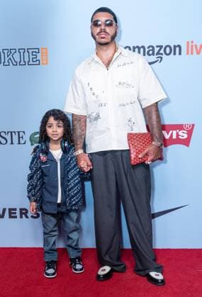 July 30, 2026, Bronx, New York, USA: Rapper CJ and son Cristiano attend Amazon Back-To-School Kids Fashion Show presented by Rookie Kids at Iron 23 in New York, NY on July 30, 2026. Kids showcased clothes and shoes by Converse, Nike, Levi s, Lacoste and Hurley. Bronx USA  - ZUMAr339 20260730_znp_r339_009 Copyright: xLevxRadinx