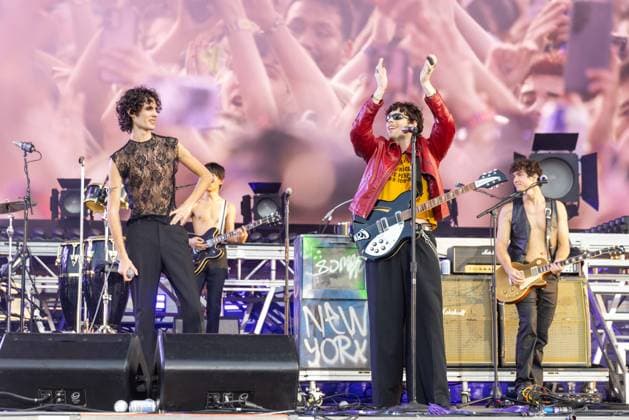 July 30, 2026, Chicago, Illinois, USA: SOMBR (SHANE BOOSE) and special guest LUKE HEMMINGS of 5 Seconds of Summer during the Lollapalooza Music Festival at Grant Park in Chicago, Illinois Chicago USA  - ZUMAs135 20260730_zap_s135_003 Copyright: xDanielxDeSloverx