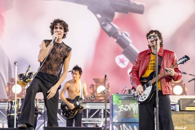 July 30, 2026, Chicago, Illinois, USA: SOMBR (SHANE BOOSE) and special guest LUKE HEMMINGS of 5 Seconds of Summer during the Lollapalooza Music Festival at Grant Park in Chicago, Illinois Chicago USA  - ZUMAs135 20260730_zap_s135_040 Copyright: xDanielxDeSloverx
