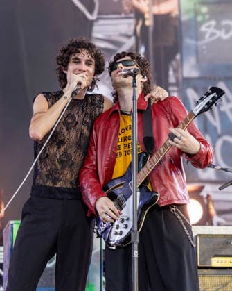 July 30, 2026, Chicago, Illinois, USA: SOMBR (SHANE BOOSE) and special guest LUKE HEMMINGS of 5 Seconds of Summer during the Lollapalooza Music Festival at Grant Park in Chicago, Illinois Chicago USA  - ZUMAs135 20260730_zap_s135_044 Copyright: xDanielxDeSloverx