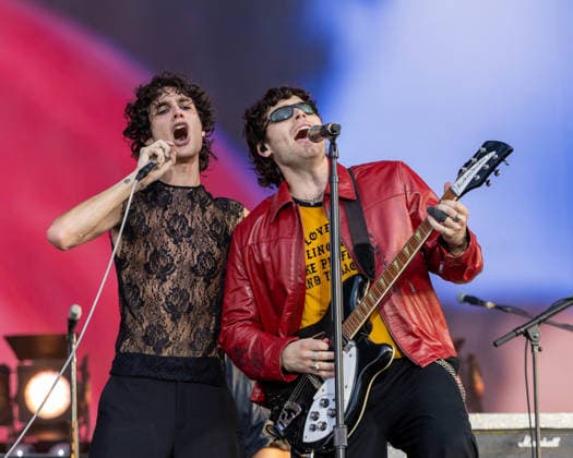 July 30, 2026, Chicago, Illinois, USA: SOMBR (SHANE BOOSE) and special guest LUKE HEMMINGS of 5 Seconds of Summer during the Lollapalooza Music Festival at Grant Park in Chicago, Illinois Chicago USA  - ZUMAs135 20260730_zap_s135_045 Copyright: xDanielxDeSloverx
