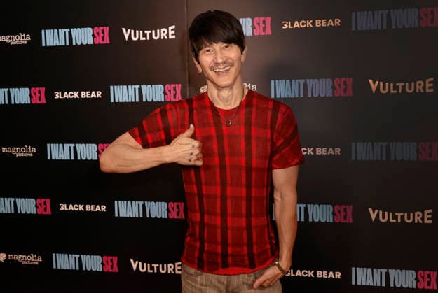 Director, Gregg Araki arrives on the red carpet at the New York Premiere of I Want Your Sex in New York City on Thursday, July 30, 2026.  NYP202607306010 PETERxFOLEY