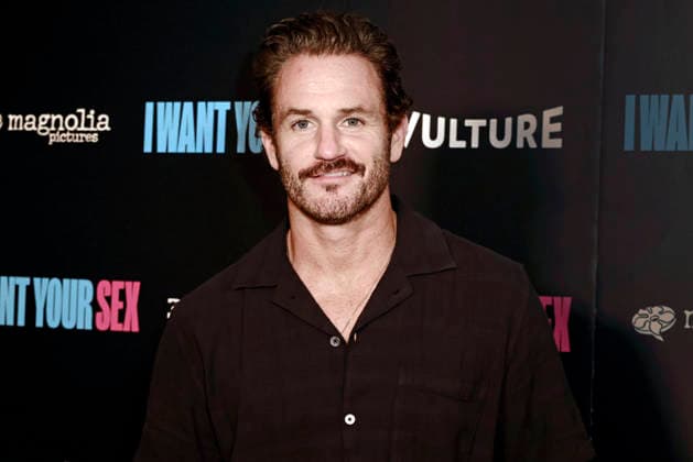 Actor Kevin Kane arrives on the red carpet at the New York Premiere of I Want Your Sex in New York City on Thursday, July 30, 2026.  NYP202607306014 PETERxFOLEY
