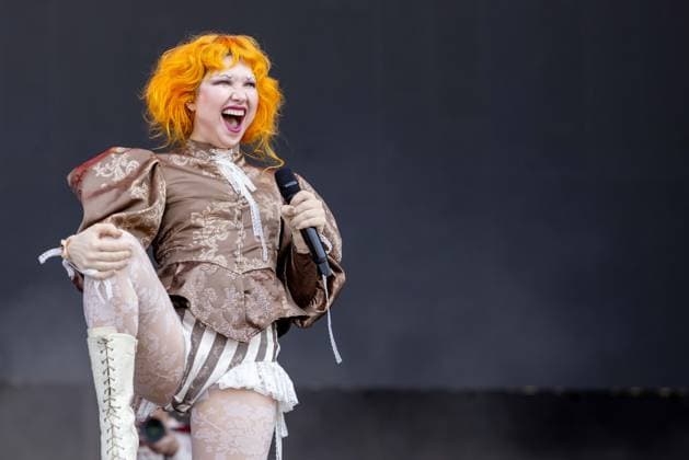 July 30, 2026, Chicago, Illinois, USA: MICHELLE BUZZ of Haute and Freddy during the Lollapalooza Music Festival at Grant Park in Chicago, Illinois Chicago USA  - ZUMAs135 20260730_zap_s135_098 Copyright: xDanielxDeSloverx