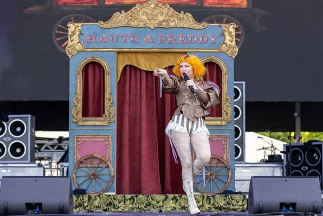 July 30, 2026, Chicago, Illinois, USA: MICHELLE BUZZ of Haute and Freddy during the Lollapalooza Music Festival at Grant Park in Chicago, Illinois Chicago USA  - ZUMAs135 20260730_zap_s135_106 Copyright: xDanielxDeSloverx