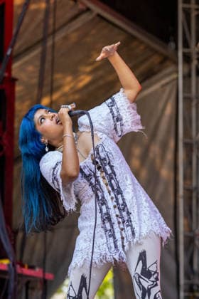 July 30, 2026, Chicago, Illinois, USA: South African singer ECCA VANDAL during the Lollapalooza Music Festival at Grant Park in Chicago, Illinois Chicago USA  - ZUMAs135 20260730_zap_s135_121 Copyright: xDanielxDeSloverx