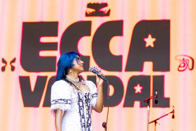 July 30, 2026, Chicago, Illinois, USA: South African singer ECCA VANDAL during the Lollapalooza Music Festival at Grant Park in Chicago, Illinois Chicago USA  - ZUMAs135 20260730_zap_s135_132 Copyright: xDanielxDeSloverx