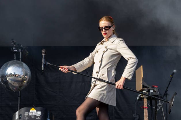 July 30, 2026, Chicago, Illinois, USA: Musician AUDREY HOBERT during the Lollapalooza Music Festival at Grant Park in Chicago, Illinois Chicago USA  - ZUMAs135 20260730_zap_s135_173 Copyright: xDanielxDeSloverx