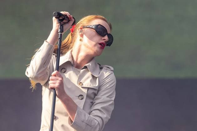 July 30, 2026, Chicago, Illinois, USA: Musician AUDREY HOBERT during the Lollapalooza Music Festival at Grant Park in Chicago, Illinois Chicago USA  - ZUMAs135 20260730_zap_s135_179 Copyright: xDanielxDeSloverx