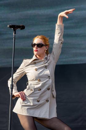 July 30, 2026, Chicago, Illinois, USA: Musician AUDREY HOBERT during the Lollapalooza Music Festival at Grant Park in Chicago, Illinois Chicago USA  - ZUMAs135 20260730_zap_s135_181 Copyright: xDanielxDeSloverx