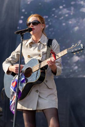 July 30, 2026, Chicago, Illinois, USA: Musician AUDREY HOBERT during the Lollapalooza Music Festival at Grant Park in Chicago, Illinois Chicago USA  - ZUMAs135 20260730_zap_s135_183 Copyright: xDanielxDeSloverx