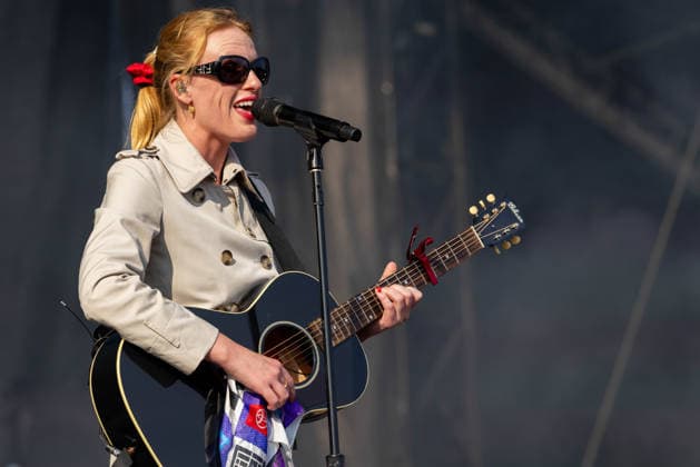 July 30, 2026, Chicago, Illinois, USA: Musician AUDREY HOBERT during the Lollapalooza Music Festival at Grant Park in Chicago, Illinois Chicago USA  - ZUMAs135 20260730_zap_s135_186 Copyright: xDanielxDeSloverx