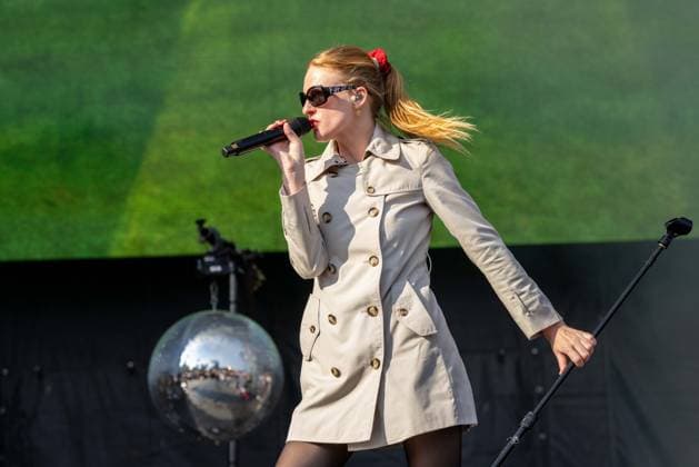 July 30, 2026, Chicago, Illinois, USA: Musician AUDREY HOBERT during the Lollapalooza Music Festival at Grant Park in Chicago, Illinois Chicago USA  - ZUMAs135 20260730_zap_s135_177 Copyright: xDanielxDeSloverx