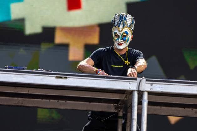 July 30, 2026, Chicago, Illinois, USA: German electronic musician BORIS BREJCHA during the Lollapalooza Music Festival at Grant Park in Chicago, Illinois Chicago USA  - ZUMAs135 20260730_zap_s135_190 Copyright: xDanielxDeSloverx