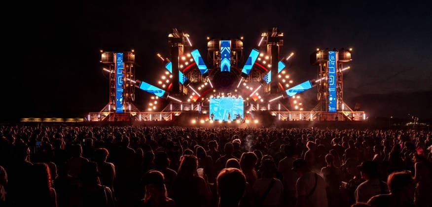 Drum&bass festival Let It Roll 2026 starts at Lake Most in Most, Czech Republic, on July 30, 2026, and run to August 1st. (CTKxPhoto VojtechxHajek) CTKPhotoP2026073101700  CTKPhotoP2026073101700