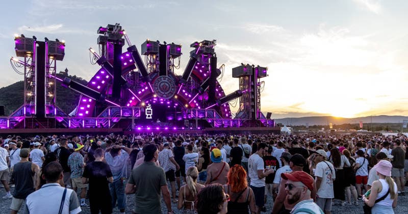Drum&bass festival Let It Roll 2026 starts at Lake Most in Most, Czech Republic, on July 30, 2026, and run to August 1st. (CTKxPhoto VojtechxHajek) CTKPhotoP2026073101706  CTKPhotoP2026073101706