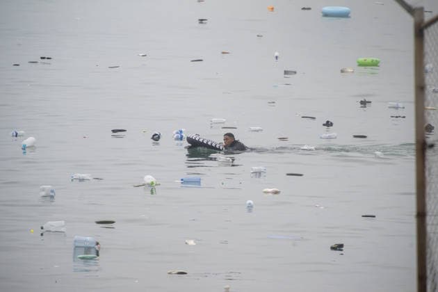 Migrants arrive on shore after attempting sea crossing to Ceuta from Morocco CEUTA, SPAIN - JULY 31: Migrants arrive on the shore of the Spanish city of Ceuta in North Africa after attempting to swim from Morocco on July 31, 2026. Moroccan and Algerian migrants attempted to reach Ceuta by sea, while many were intercepted by Moroccan patrol boats. Spain s Maritime Rescue Service, the Spanish Red Cross, and the Civil Guard carried out rescue operations after the attempted crossings. Marcos Moreno Anadolu Ceuta Spain. Editorial use only. Please get in touch for any other usage.  Copyright: x2026xAnadoluxMarcosxMorenox