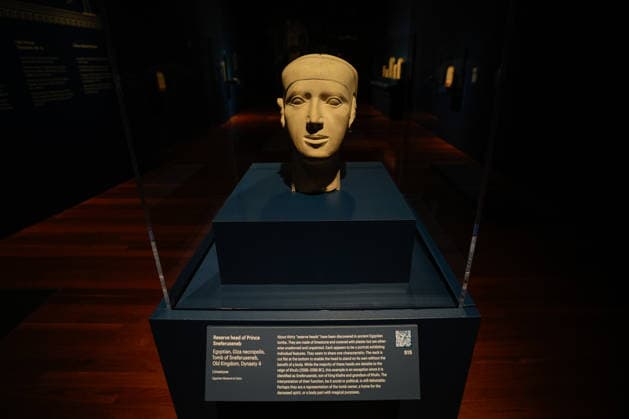 Treasures of the Pharaohs Exhibition opening night event in San Francisco SAN FRANCISCO, CA - JULY 30: Guests visit the Treasures of the Pharaohs Exhibition during the opening event as Mayor Daniel Lurie, Egyptian Minister Sherif Fathi Attia of Tourism and Antiquities, officials and invited guests attend at the de Young Museum in San Francisco, California, United States on July 30, 2026. Treasures of the Pharaohs Exhibition will be open to public on August 1. Tayfun Coskun Anadolu California United States. Editorial use only. Please get in touch for any other usage.  Copyright: x2026xAnadoluxTayfunxCoskunx