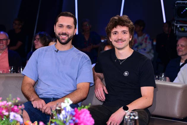 Tim Hund und Vincent Goymann zu Gast bei der NDR Talk Show am 31.07.2026 in Hamburg NDR Talk Show am 31.07.2026 in Hamburg *** Tim Hund and Vincent Goymann as guests on the NDR Talk Show on July 31, 2026, in Hamburg NDR Talk Show on July 31, 2026, in Hamburg 