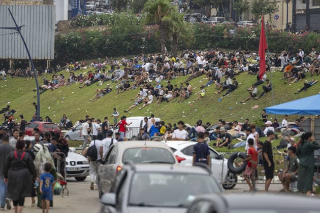 Moroccan forces block irregular migrants attempting to reach Ceuta FNIDEQ, MOROCCO - JULY 31: Moroccan security forces deploy near the northern city of Fnideq as thousands of irregular migrants attempt to reach the Spanish-administered territory, on July 31, 2026 in Fnideq, Morocco. Authorities blocked roads across the northern city and deployed additional security measures to prevent migrants from reaching Ceuta, the Spanish-administered territory in North Africa. Abu Adem Muhammed Anadolu Fnideq Morocco. Editorial use only. Please get in touch for any other usage.  Copyright: x2026xAnadoluxAbuxAdemxMuhammedx