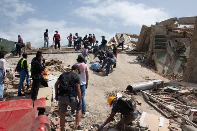 Un mes desde el terremoto. LA GUAIRA CARACAS, Venezuela July 2026: A documentary record chronicles the aftermath of the earthquake that struck Venezuela s La Guaira state and the capital, Caracas, from the second day following the disaster through one month of recovery efforts. The coverage documents the structural damage, the scale of the disaster, and the humanitarian response. Caracas Venezuela (Bolivarian Republic of) Copyright: x xFranyerxNievesx(Babel)x xJNAxPressx