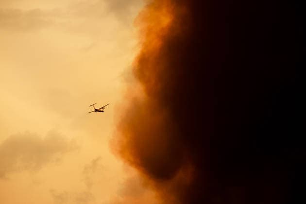 Wildfires in France - The Gros Bessillon Fire Reignited The Gros Bessillon wildfire in the Var region reignited today west of Correns, France, on July 31, 2026. Photo by Laurent Coust ABACAPRESS.com Correns France  Copyright: xCoustxLaurent ABACAx