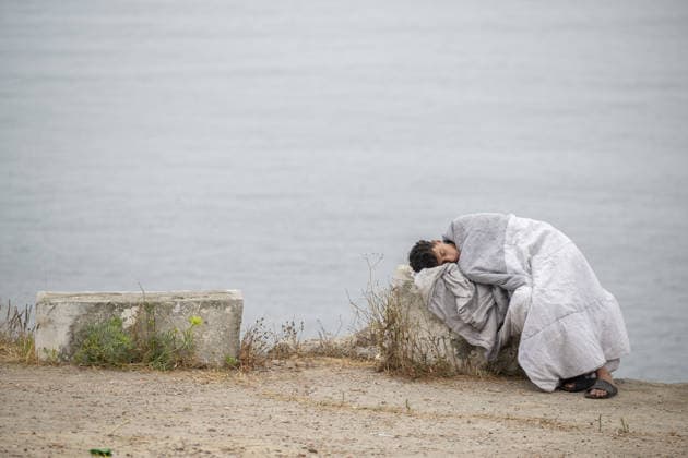 Hundreds of migrants reach Spain s Ceuta after swimming from Morocco CEUTA, SPAIN - JULY 31: Hundreds of migrants attempt to swim from Morocco to the Spanish city of Ceuta in North Africa, while the number of arrivals exceeded 1,500 in just over a week, according to local news, in Ceuta, Spain on July 31, 2026. Marcos Moreno Anadolu Ceuta Spain. Editorial use only. Please get in touch for any other usage.  Copyright: x2026xAnadoluxMarcosxMorenox