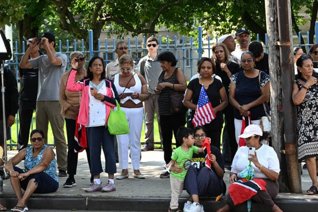 July 31, 2026, New York, New York, USA: July 31, 2026 - New York, NY, USA -The funeral for U.S. Army Staff Sergeant Angel Sarah Rampersad, the 28-year-old Ozone Park soldier killed on July 17, 2026 in Jordan by Iranian missile attack, takes place at the Calvary Assembly of God Church in Ozone Park Queens. Her family was joined by many other mourners including Mayor Mamdani and Gov. Hochul. (Andrea RENAULT Zuma Press New York USA - ZUMAg115 20260731_faf_g115_020 Copyright: xAndreaxRenaultx