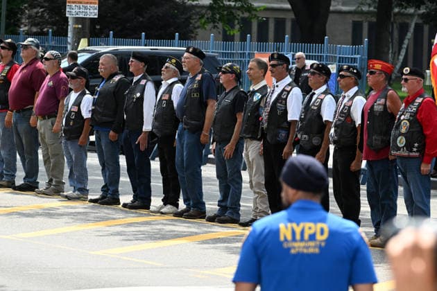 July 31, 2026, New York, New York, USA: July 31, 2026 - New York, NY, USA -The funeral for U.S. Army Staff Sergeant Angel Sarah Rampersad, the 28-year-old Ozone Park soldier killed on July 17, 2026 in Jordan by Iranian missile attack, takes place at the Calvary Assembly of God Church in Ozone Park Queens. Her family was joined by many other mourners including Mayor Mamdani and Gov. Hochul. (Andrea RENAULT Zuma Press New York USA - ZUMAg115 20260731_faf_g115_047 Copyright: xAndreaxRenaultx