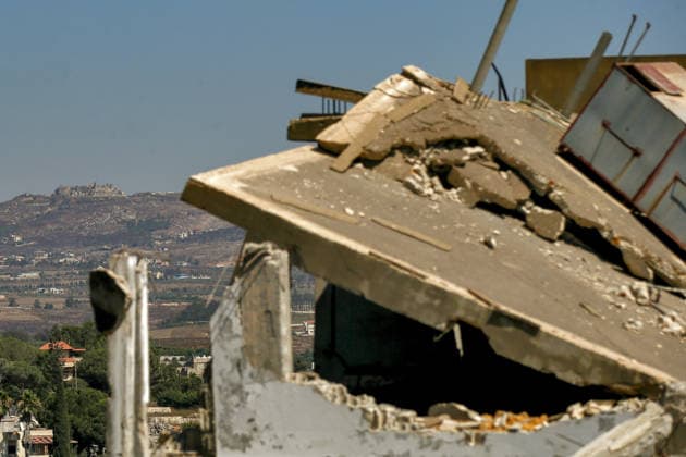 July 31, 2026, Shoukin, Shoukin, Lebanon: A Picture shows the UNESCO-listed Beaufort in the southern Lebanese village of Arnoun and Al Shaqif, after Israeli forces carried out a series of detonations. Israeli forces carried out a series of detonations overnight near the UNESCO-listed Beaufort castle in southern Lebanon, Lebanese state media reported on July 31, with Israel saying it had destroyed tunnels used by the Iran-backed Hezbollah militant group. Shoukin Lebanon  - ZUMAn313 20260731_zip_n313_010 Copyright: xMarwanxNaamanix