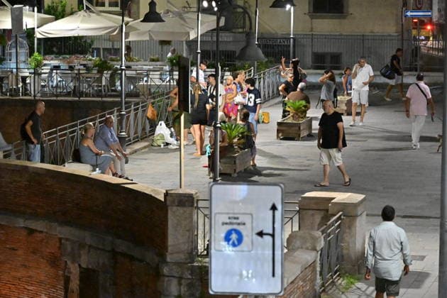 July 31, 2026, Pozzuoli: Crolli e danni causati dalla scossa di terremoto magnitudo 4.7, registrata in serata con epicentro i Campi Flegrei. Pozzuoli, Napoli, 31 luglio 2026. ANSA - - - - - - - - - - - - - - - - - - - - - - - - - - - - - - - - - - - - - - - Collapses and damage caused by the 4.7-magnitude earthquake, recorded this evening with its epicenter in the Phlegraean Fields. Pozzuoli, Naples, 31 July 2026. ANSA Pozzuoli  - ZUMAa110 20260731_zaf_a110_017 Copyright: xFelicexDexMartinox