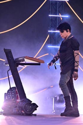Gary Numan performing at The Piece Hall Featuring: Gary Numan Where: Halifax, United Kingdom When: 31 Jul 2026 Credit: Graham Finney Cover Images EDITORIAL USE ONLY. NOT FOR USE BY NEWSPAPERS BASED IN THE UK. Copyright: xx coverimg55890857