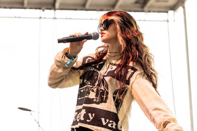 July 31, 2026, Chicago, Illinois, USA: Musician ELLA BOH during the Lollapalooza Music Festival at Grant Park in Chicago, Illinois Chicago USA  - ZUMAs135 20260731_zap_s135_071 Copyright: xDanielxDeSloverx