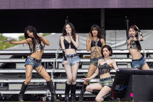 July 31, 2026, Chicago, Illinois, USA: SOYEON, SHUHUA, MINNIE, YUQI and MIYEON of South Korean girl group I-DLE during the Lollapalooza Music Festival at Grant Park in Chicago, Illinois Chicago USA  - ZUMAs135 20260731_zap_s135_139 Copyright: xDanielxDeSloverx