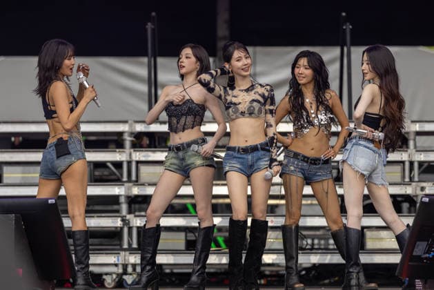 July 31, 2026, Chicago, Illinois, USA: MINNIE, YUQI, MIYEON, SOYEON and SHUHUA of South Korean girl group I-DLE during the Lollapalooza Music Festival at Grant Park in Chicago, Illinois Chicago USA  - ZUMAs135 20260731_zap_s135_145 Copyright: xDanielxDeSloverx