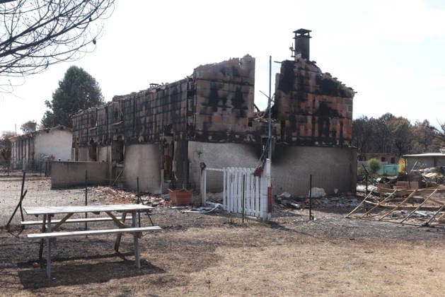 Fires in Gironde: One of the many homes destroyed on Avenue du Bassin d Arcachon in Le Porge, Gironde, on July 31, 2026. Jean Marc LHOMER, Bestimage France  Copyright: xJean-MarcxLhomerx xBestimagexJean-MarcxLhomerx xBestimagex