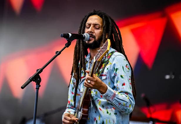 Julian Marley performing on the Main Stage at Reggaeland Festival Day 1 at Milton Keynes National Bowl on 31st July 2026 Julian Marley performing on the Main Stage at Reggaeland Festival Day 1 at Milton Keynes National Bowl on 31st July 2026, Credit:Laura Rose Avalon  Copyright: xLauraxRosex xAvalonx 1120042299