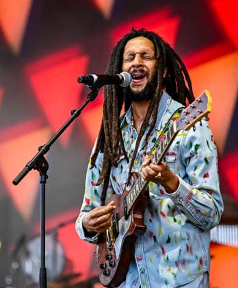 Julian Marley performing on the Main Stage at Reggaeland Festival Day 1 at Milton Keynes National Bowl on 31st July 2026 Julian Marley performing on the Main Stage at Reggaeland Festival Day 1 at Milton Keynes National Bowl on 31st July 2026, Credit:Laura Rose Avalon  Copyright: xLauraxRosex xAvalonx 1120042309