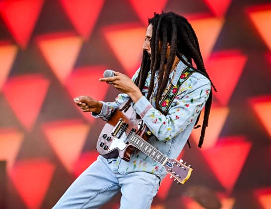 Julian Marley performing on the Main Stage at Reggaeland Festival Day 1 at Milton Keynes National Bowl on 31st July 2026 Julian Marley performing on the Main Stage at Reggaeland Festival Day 1 at Milton Keynes National Bowl on 31st July 2026, Credit:Laura Rose Avalon  Copyright: xLauraxRosex xAvalonx 1120042317