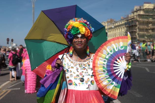. 01 08 2026. Brighton, United Kingdom. Brighton & Hove Pride LGBTQ+ Community Parade 2026. The Pride LGBTQ+ Community Parade is one of the undisputed highlights of the Brighton & Hove Pride weekend and is a glorious showcase of the city s charities, community groups and small businesses as well as the invaluable emergency services, the NHS and statutory partners.  xMartynxWheatleyx xi-Imagesx IIM-26934-0002