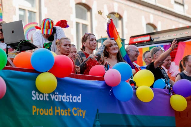 STOCKHOLM, SVERIGE 20260801 Prideparaden gar fran Norr Mälarstrand till Slussen under arets Stockholm Pride STOCKHOLM SVERIGE x11700x *** STOCKHOLM, SWEDEN 20260801 The Pride parade runs from Norr Mälarstrand to Slussen during this year s Stockholm Pride STOCKHOLM SWEDEN x11700x  Copyright: xMagnusxGrimstedt TTx STOCKHOLM PRIDE 2M1G1SatyIQ