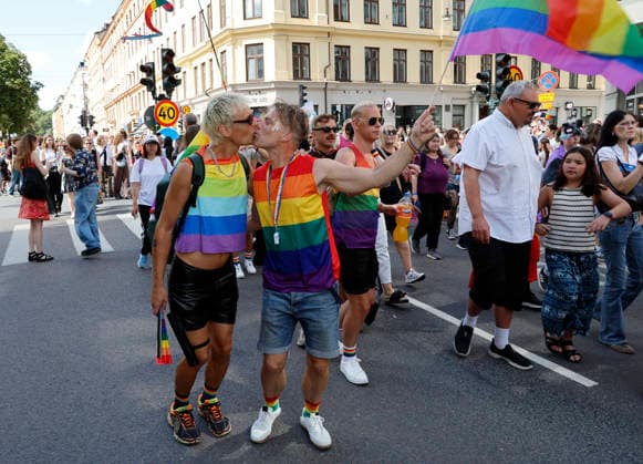 STOCKHOLM, SVERIGE 20260801 Prideparaden gar fran Norr Mälarstrand till Slussen under arets Stockholm Pride STOCKHOLM SVERIGE x11700x *** STOCKHOLM, SWEDEN 20260801 The Pride parade runs from Norr Mälarstrand to Slussen during this year s Stockholm Pride STOCKHOLM SWEDEN x11700x  Copyright: xMagnusxGrimstedt TTx STOCKHOLM PRIDE D_OU3y2dp-c