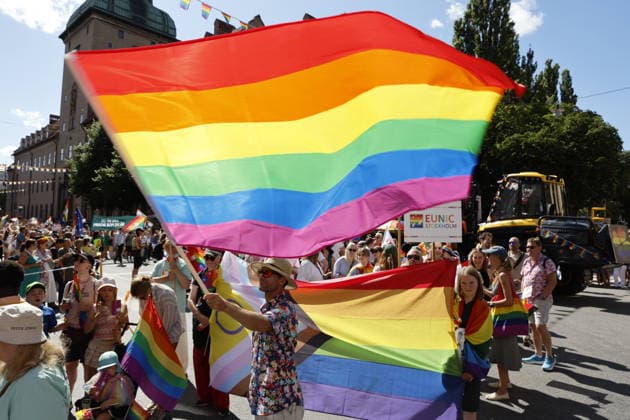 STOCKHOLM, SVERIGE 20260801 Prideparaden gar fran Norr Mälarstrand till Slussen under arets Stockholm Pride STOCKHOLM SVERIGE x11700x *** STOCKHOLM, SWEDEN 20260801 The Pride parade runs from Norr Mälarstrand to Slussen during this year s Stockholm Pride STOCKHOLM SWEDEN x11700x  Copyright: xMagnusxGrimstedt TTx STOCKHOLM PRIDE mbNxkZbasvk