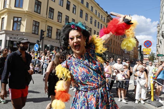 STOCKHOLM, SVERIGE 20260801 Etka i Prideparaden som gar fran Norr Mälarstrand till Slussen under arets Stockholm Pride STOCKHOLM SVERIGE x11700x *** STOCKHOLM, SWEDEN 20260801 Etka in the Pride parade, which runs from Norr Mälarstrand to Slussen during this year s Stockholm Pride STOCKHOLM SWEDEN x11700x  Copyright: xMagnusxGrimstedt TTx STOCKHOLM PRIDE Vo6cxn0mtMo