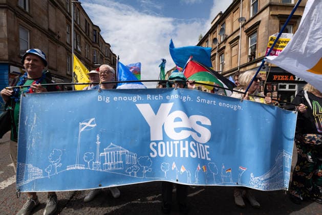 August 1, 2026, Glasgow, Scotland, UK: Hundreds of people took part in this years Govanhill International Festival & Carnival parade, a community-led anti-racist arts and cultural event organised by the Govanhill Baths Community Trust. The annual festival, themed Solidarity this year, was founded in response to racist attacks in the area. Glasgow UK - ZUMAs357 20260801_zip_s357_005 Copyright: xCameronxScottx