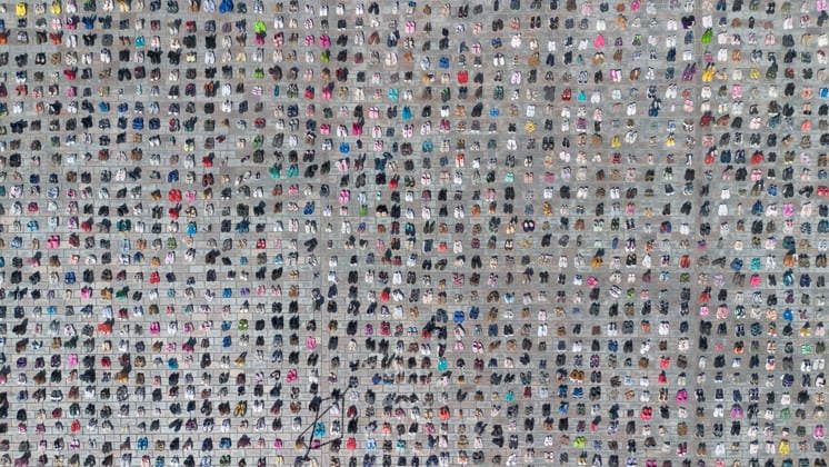 Thousands of shoes displayed on The Hague Beach in memory of children killed in Gaza THE HAGUE, NETHERLANDS - AUGUST 1: Thousands of shoes were placed on Scheveningen Beach in The Hague during a public memorial to symbolize children killed in Gaza. The installation, held near the Kurhaus, formed part of a peaceful demonstration calling attention to the humanitarian impact of the war, with participants gathering throughout the day to pay tribute and express solidarity. Mouneb Taim Anadolu The Hague Netherlands. Editorial use only. Please get in touch for any other usage.  Copyright: x2026xAnadoluxMounebxTaimx