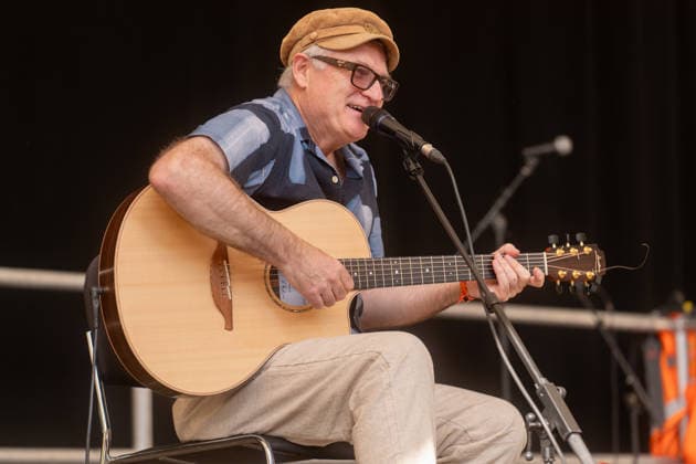 Nick Harper in concert at Cambridge Folk Festival at Cherry Hinton Hall Park in Cambridge, UK on 01 August 2026 Nick Harper performing with Nick Harper in concert at Cambridge Folk Festival at Cherry Hinton Hall Park in Cambridge, UK on 01 August 2026, Credit:Stephen Keable Avalon UK, Cambridgeshire, Cambridge, Cherry Hinton Hall Park  Copyright: xStephenxKeablex xAvalonx 1120137782